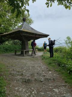 The Angel's Wings wooden pagoda, constructed in 1826!